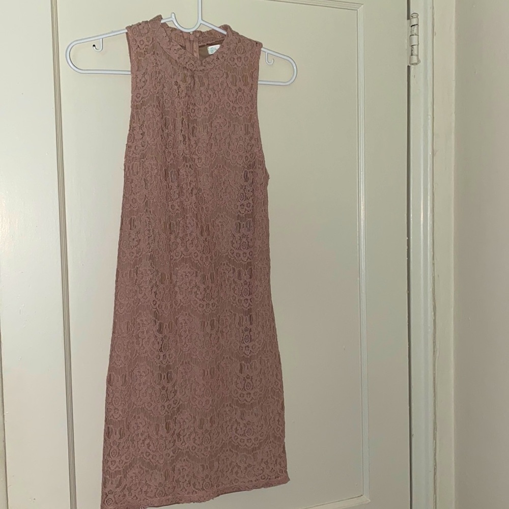 love fire blush pink dress size: S